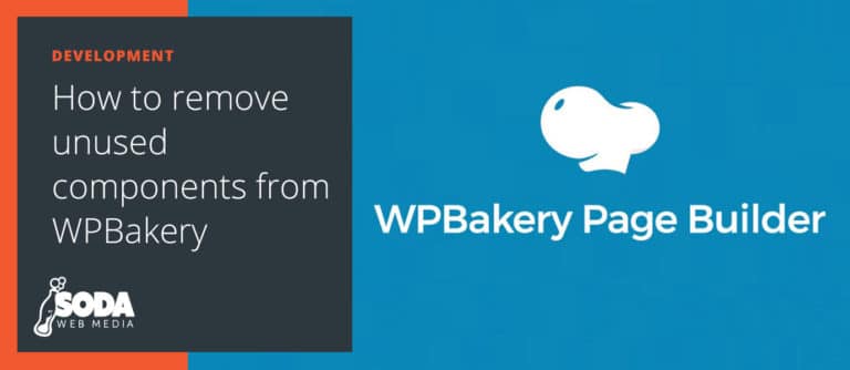 How to remove unused components from wpbakery
