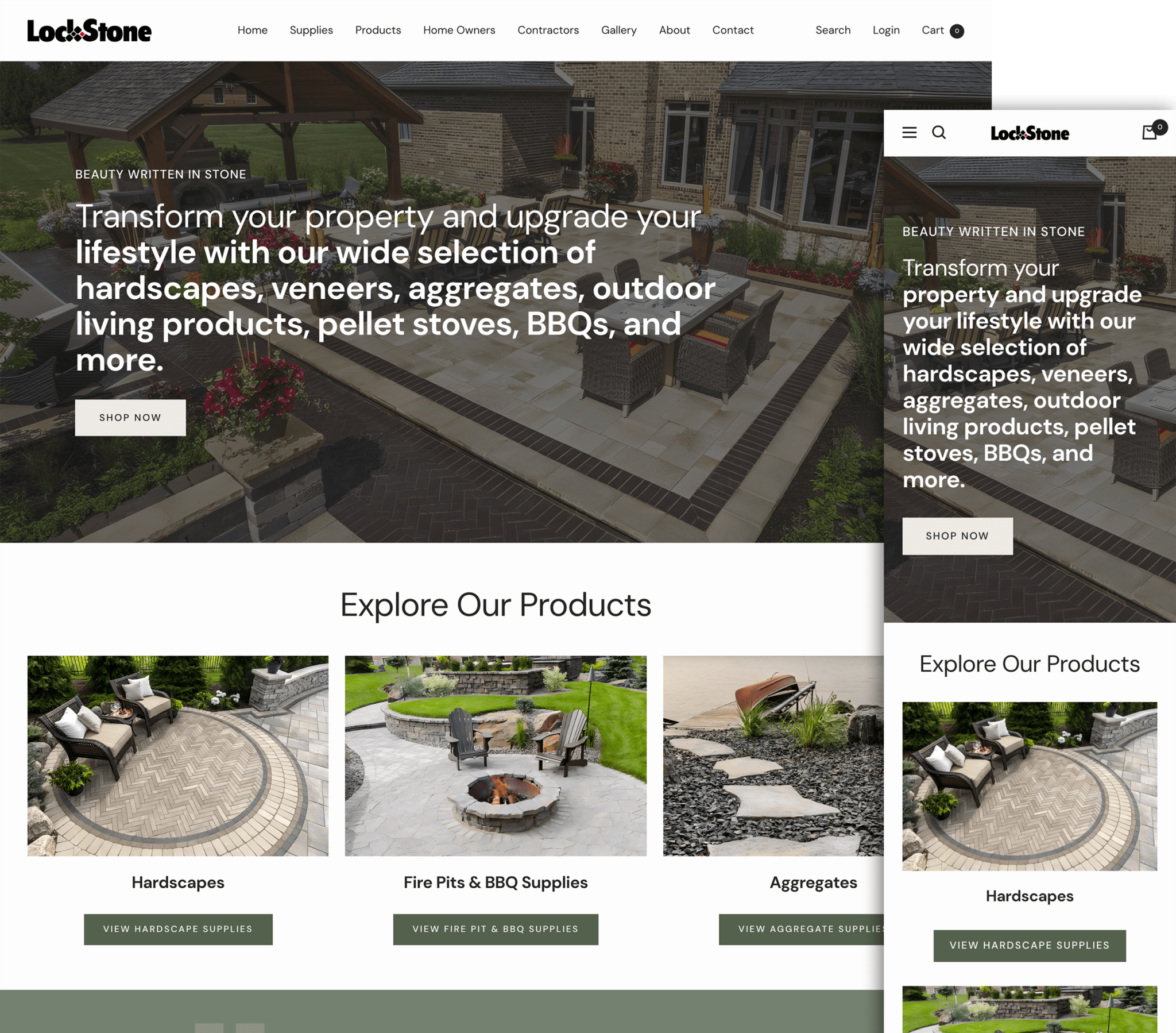 Lockstone Yard & Patio - Soda Web Media